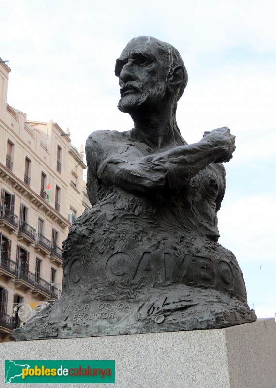 Barcelona - Monument a Cambó