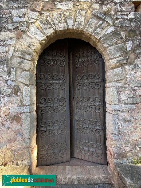 Caldes de Montbui - Sant Sebastià de Montmajor. Porta