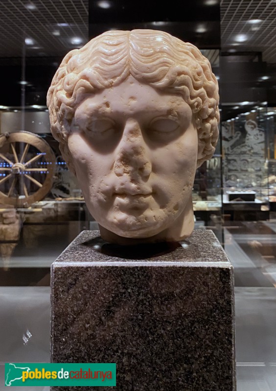 Museu de Badalona - Cap d'Agripina (reproducció) (segle I dC)
