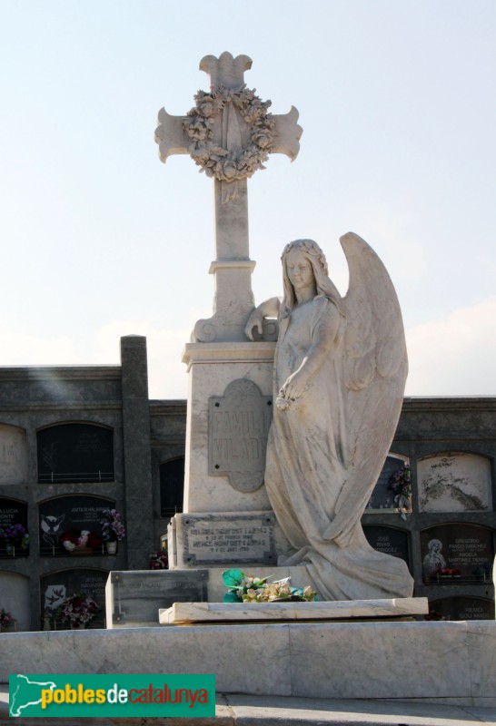 Sant Feliu de Guíxols - Cementiri. Sepulcre Vilaret