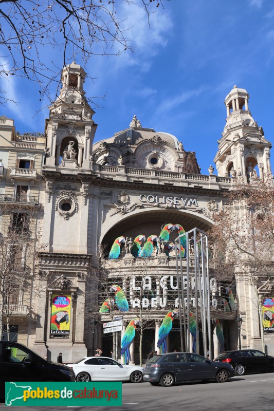 Barcelona - Cinema Coliseum (Foto: Albert Esteves, 2022) Barcelona - Cinema Coliseum