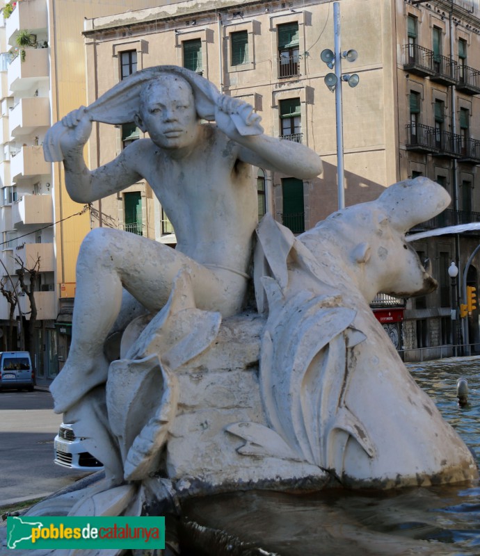 Tarragona - Font del Centenari. Àfrica