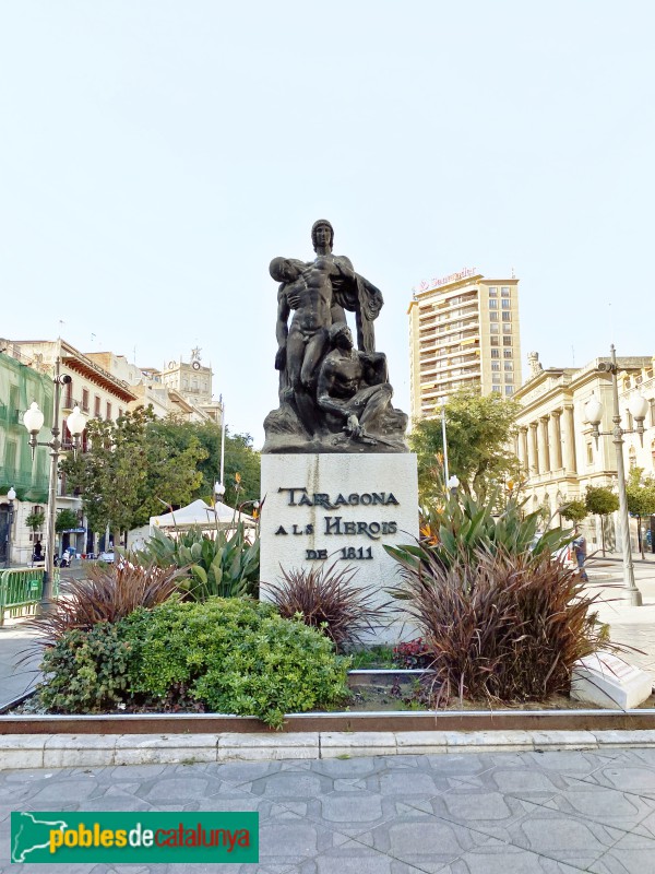 Tarragona - Monument als herois de 1811 (Foto: Albert Esteves, 2022) Tarragona - Monument als herois de 1811