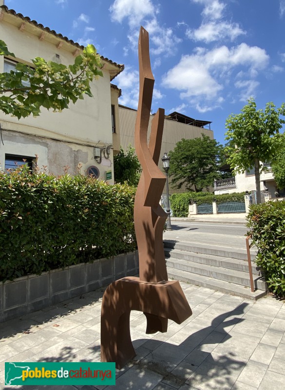 Montornès del Vallès - Escultura en homenatge als desapareguts a la Guerra Civil