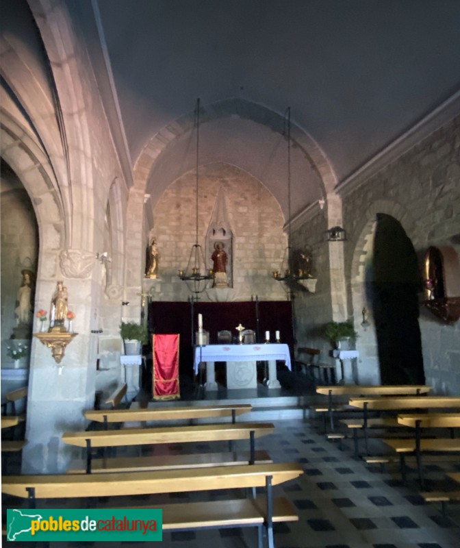 Vilanova del Vallès - Església de Santa Quitèria i Sant Esteve. Capella lateral