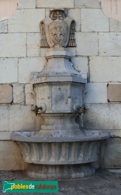 Tarragona - Font de l'Arquebisbe Armanyà