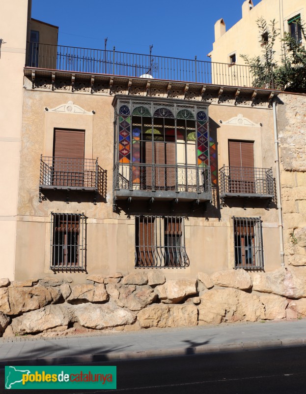 Tarragona - Casa Bartomeu Baró, façana posterior (1)