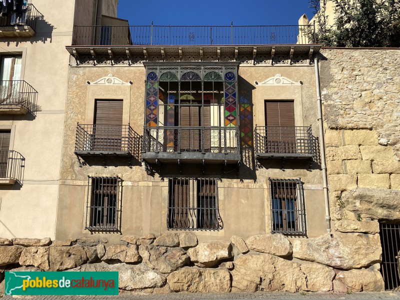 Tarragona - Casa Bartomeu Baró, façana posterior