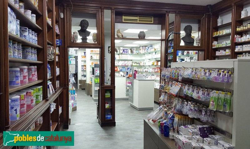 Sant Celoni - Farmàcia Draper. Interior
