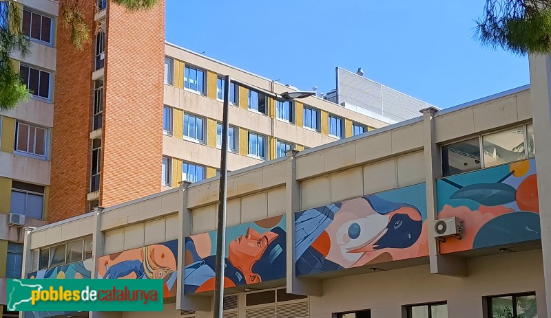 Barcelona - Mural IDAEA