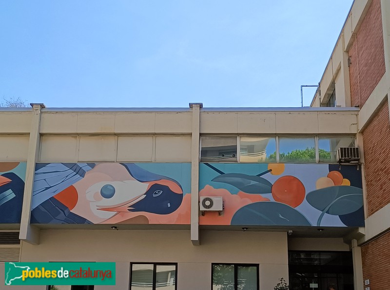 Barcelona - Mural IDAEA