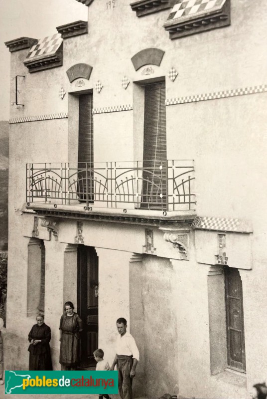 Torrelles de Llobregat - Casa del carrer Major, 73, abans de l'ampliació