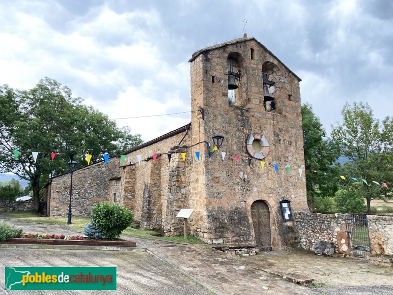 Prats - Església de Sant Serni (Foto: Albert Esteves, 2022) Prats - Església de Sant Serni