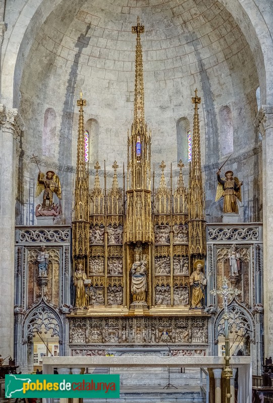Tarragona - Catedral, retaule de Santa Tecla (Foto: Ermell, 2013) Tarragona - Catedral, retaule de Santa Tecla