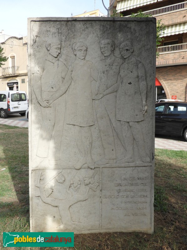 Sant Sadurní d'Anoia - Monument a Clavé
