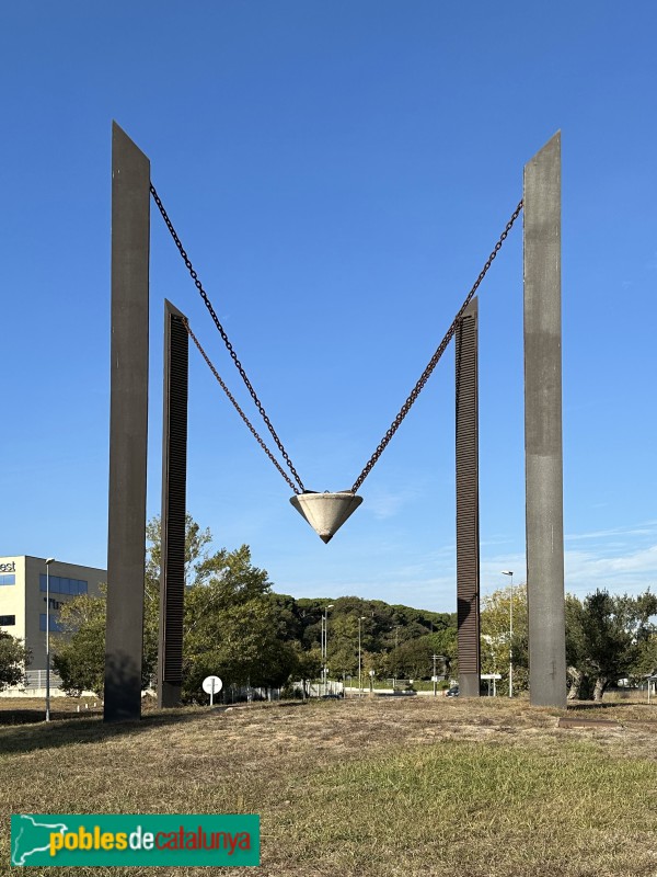 Montmeló - Escultura <i>La M</i>