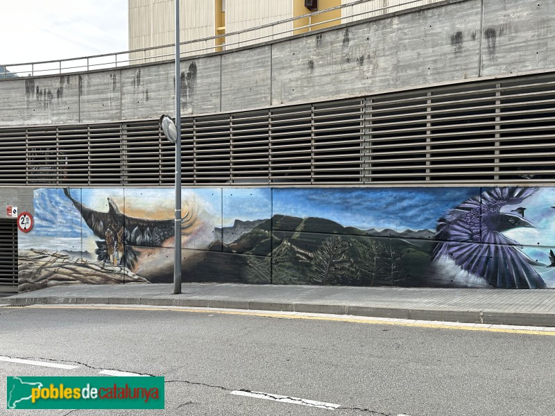 Corbera - Mural del carrer la Pau