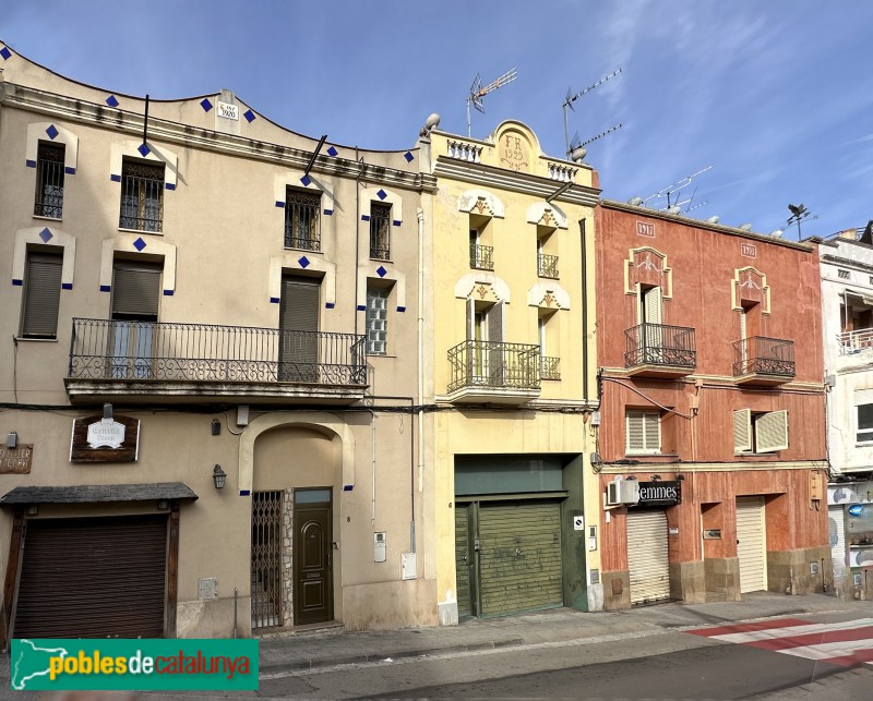 Corbera de Llobregat - Cases del carrer Sant Antoni