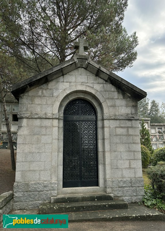 Cardedeu - Cementiri Municipal. Panteó Bosch-Alsina Viure-Salà