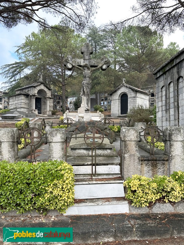 Cardedeu - Cementiri Municipal. Sepulcre Llibre