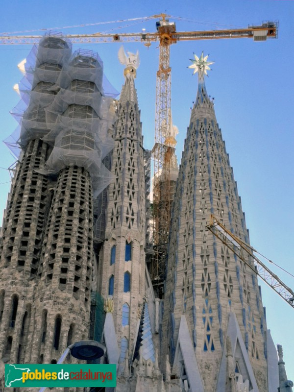 Barcelona - Sagrada Família. Torre de Sant Marc