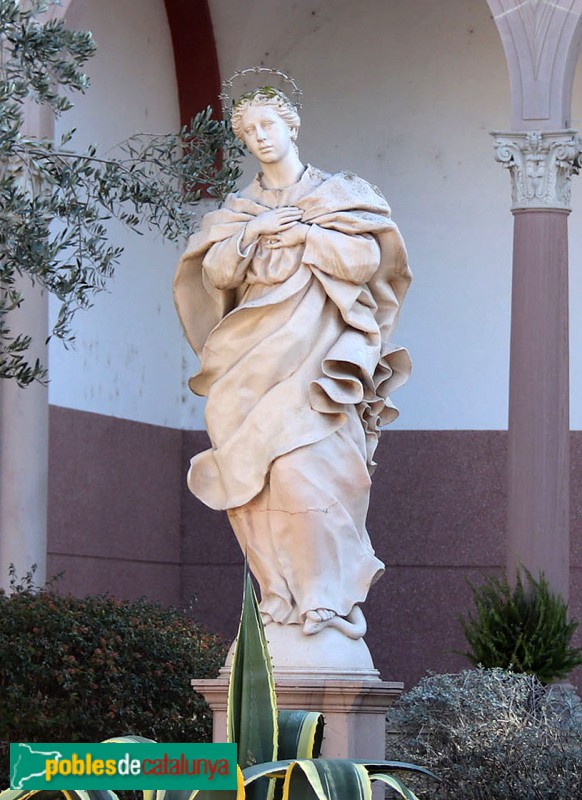 Les Franqueses del Vallès - Escultura Verge de la Immaculada