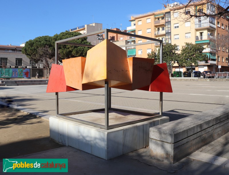 Canovelles - Escultura <i>Integració</i>