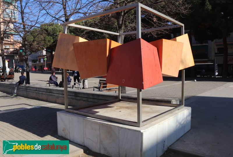 Canovelles - Escultura <i>Integració</i>