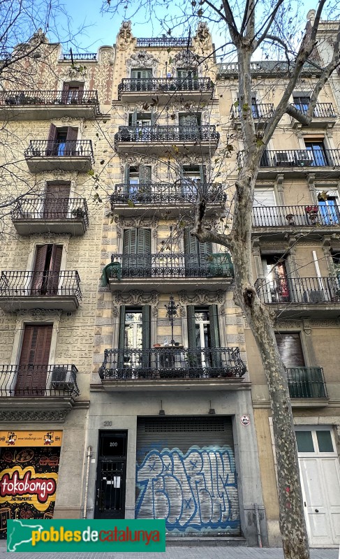 Barcelona - Consell de Cent, 200