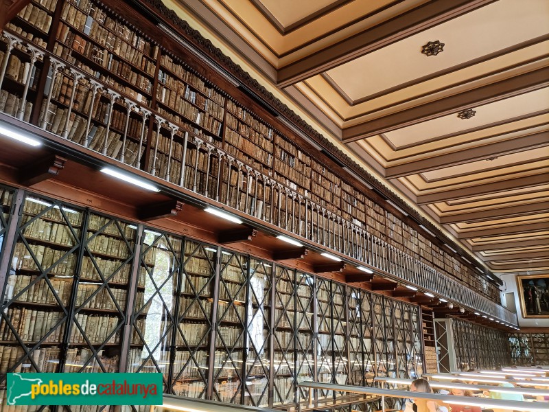 Barcelona - Universitat. Biblioteca. Sala Torres Amat