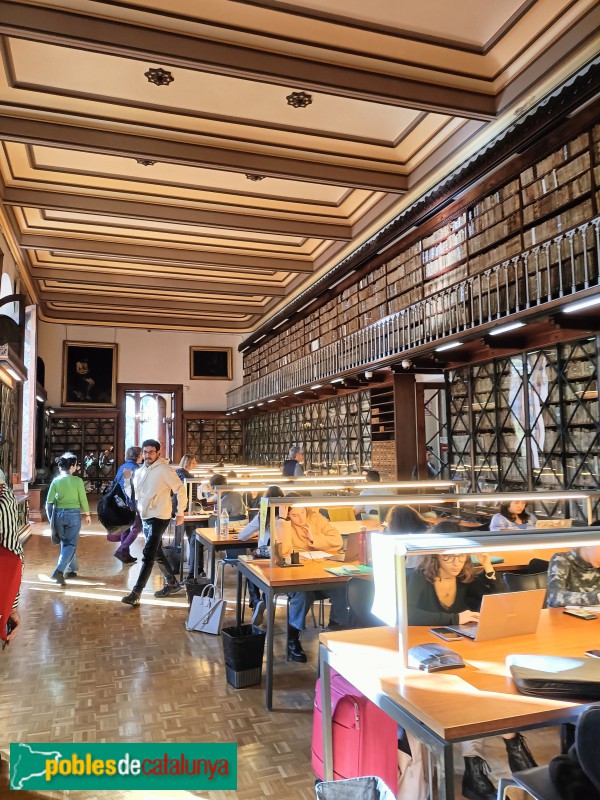 Barcelona - Universitat. Biblioteca. Sala Torres Amat