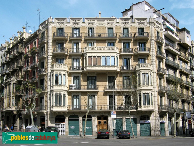 Barcelona - Còrsega, 263 / Enric Granados, 100-102