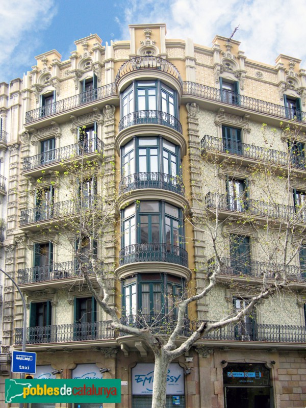Barcelona - Còrsega, 241/ Aribau, 149 bis