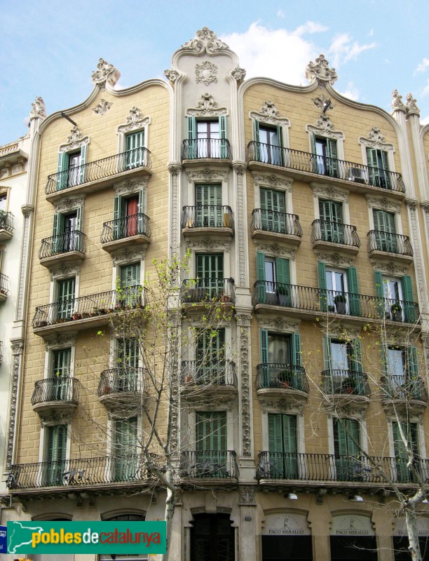 Barcelona - Còrsega, 221 / Muntaner, 171