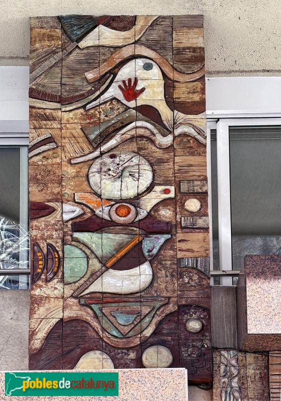 Barcelona - Mosaics del carrer Buenos Aires, 50