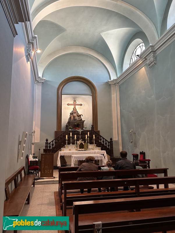 Centelles - Església de Santa Coloma. Capella Fonda