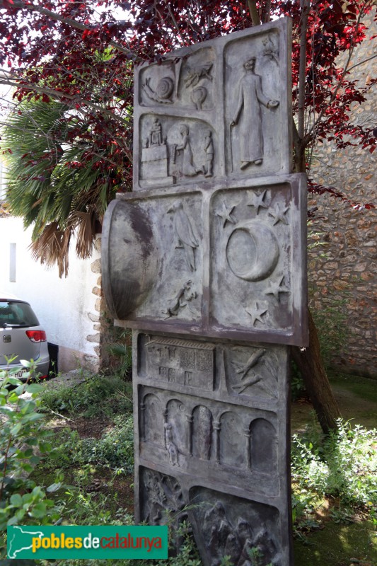 Cànoves i Samalús - Monument a Ramon Garriga Boixader