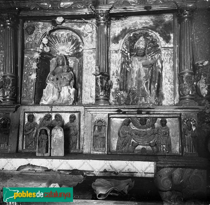 Cardet - Altar de la Mare de Déu de les Cabanasses