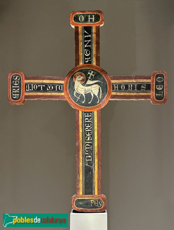 Creu de Bagergue. Original al MNAC