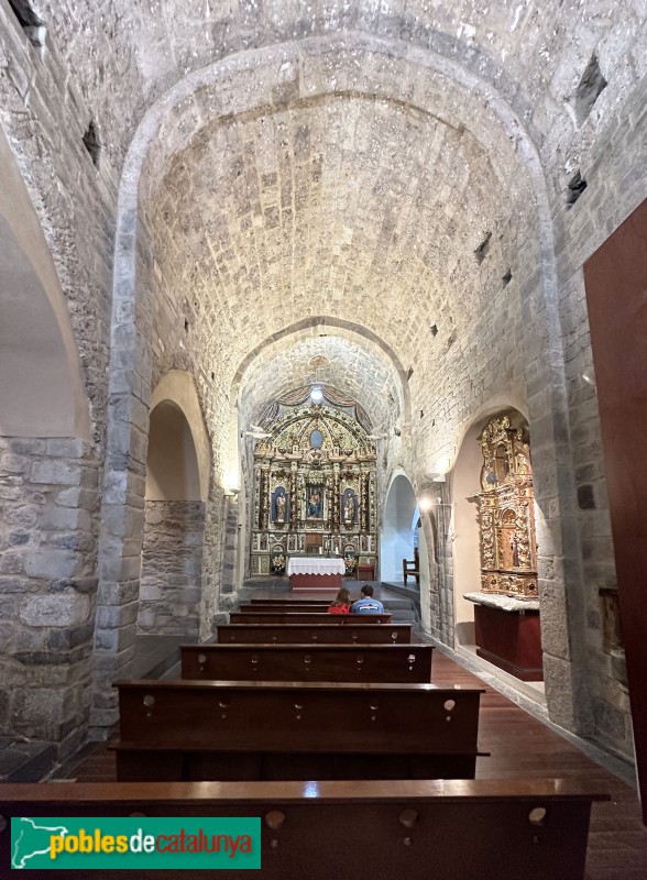 Durro - Església de la Nativitat de la Mare de Déu. Interior