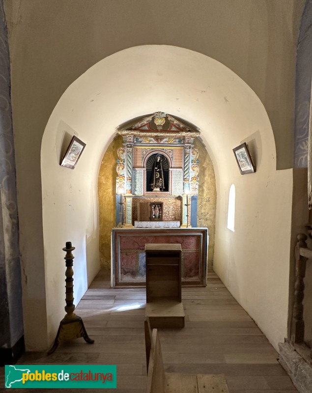 Cardet - Església de Santa Maria. Capella lateral