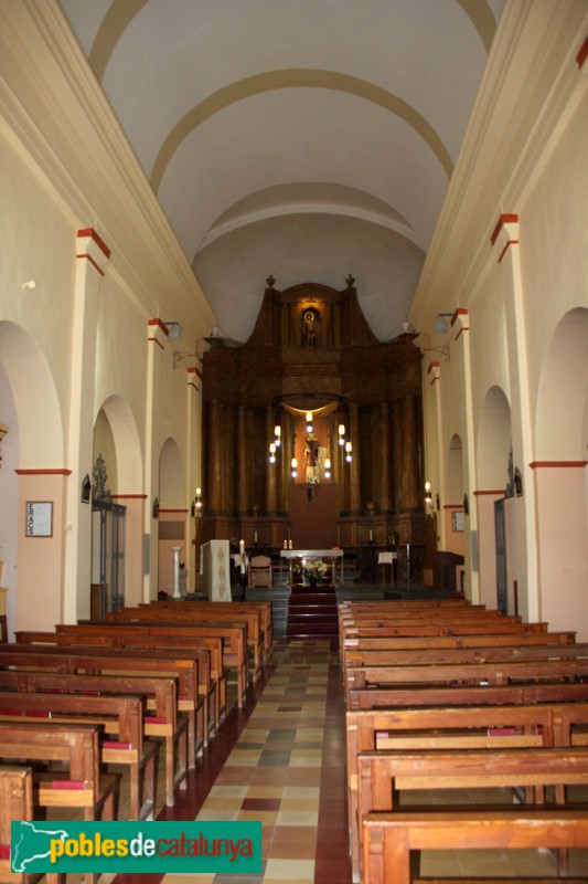 Sant Llorenç d'Hortons - Església