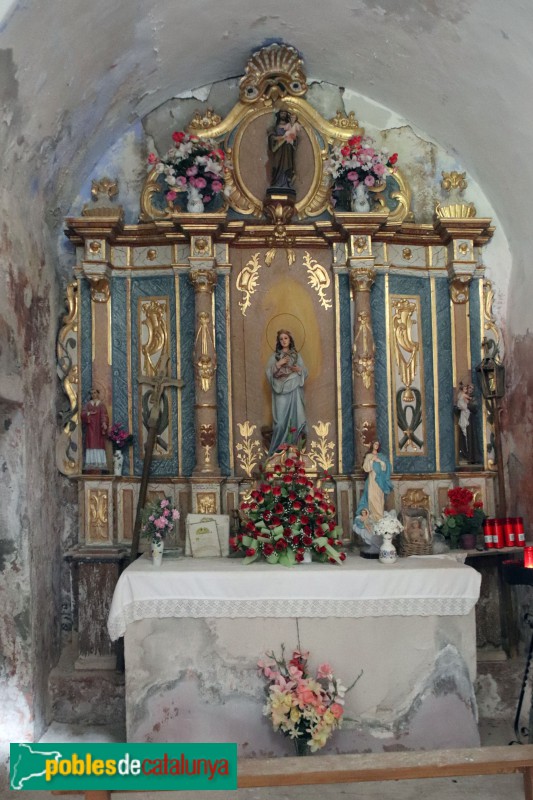 Abella d'Adons - Església de Santa Cecília