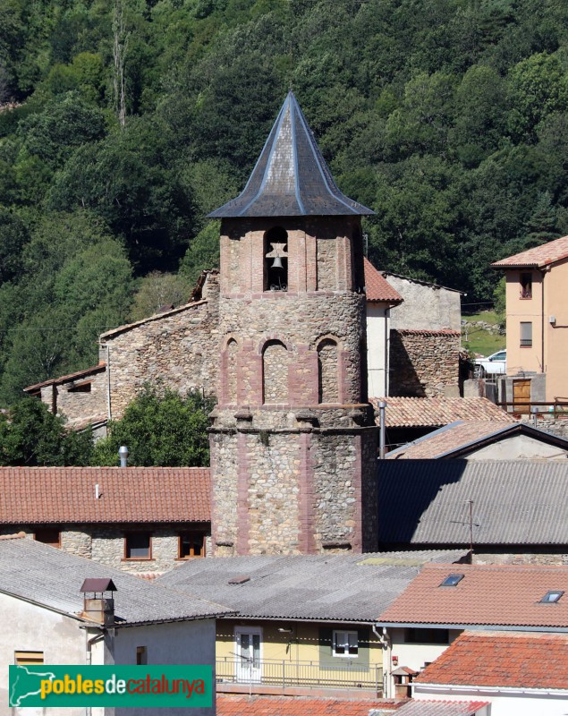 Vilaller - Església de Sant Climent. Campanar