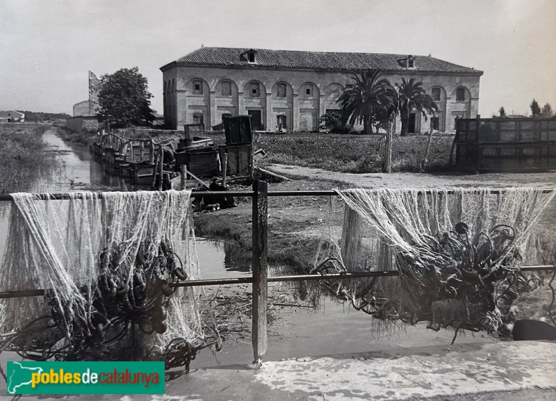 La Ràpita - Oficines de la Companyia de Canalització de l'Ebre. Foto antiga