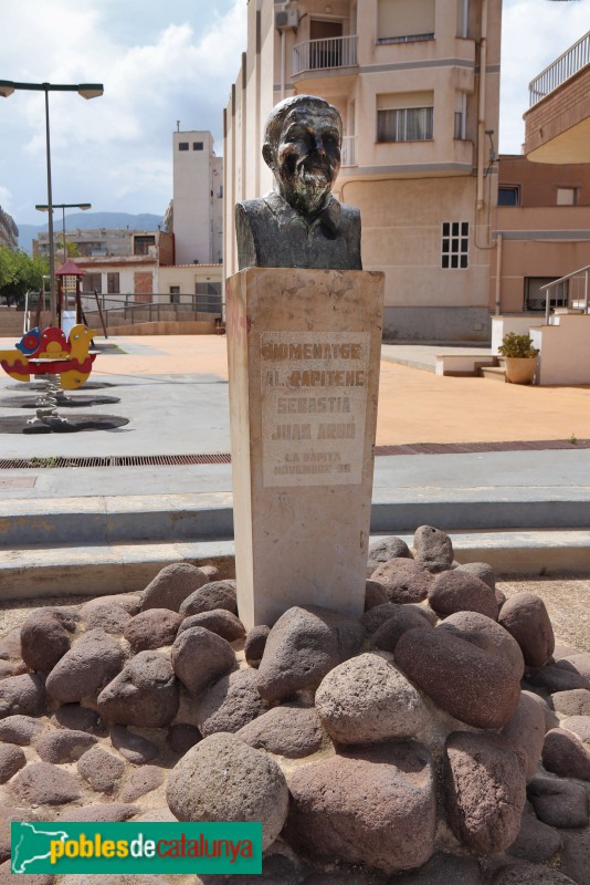 La Ràpita - Monument a Sebastià Juan Arbó
