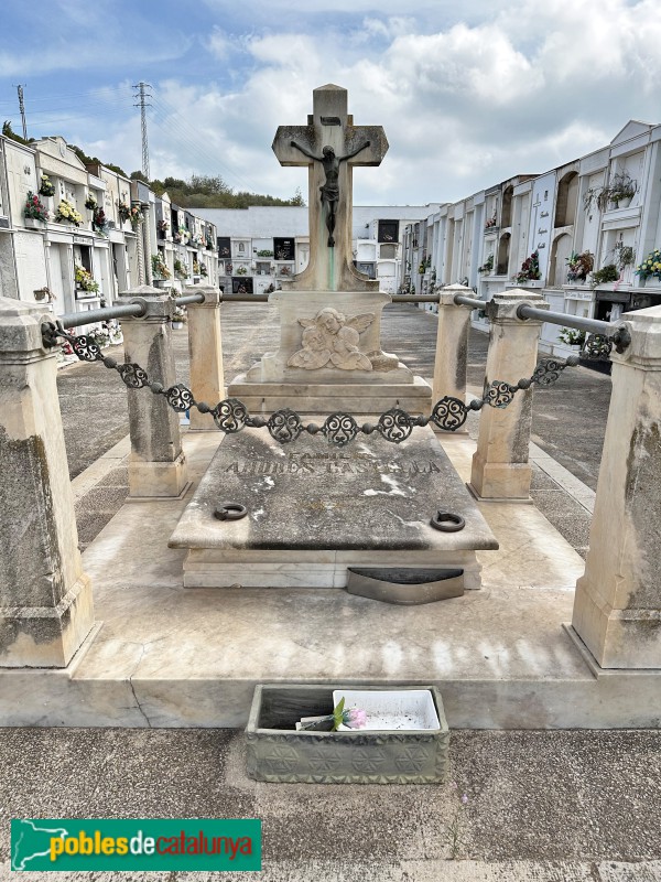 La Ràpita - Cementiri. Família Andreu Castellà