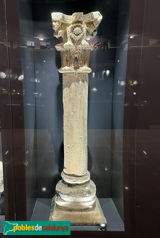 Amposta - Columna procedent de la Torre de la Carrova (Museu de les Terres de l’Ebre)