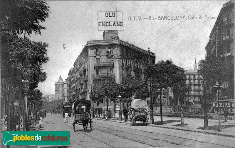 Barcelona - Pelai, 11, edifici anterior