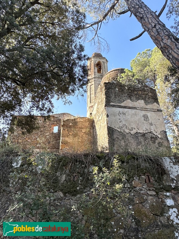 Vallgorguina - Església de Santa Eulàlia de Tapioles